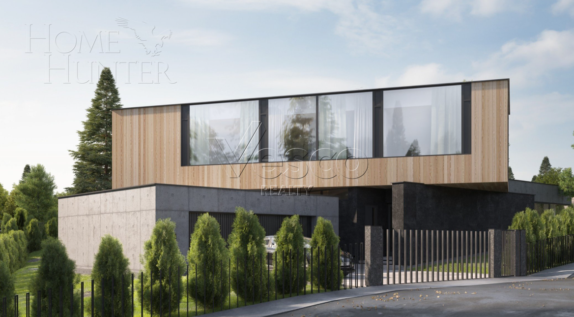 2-этажный коттедж 346.3 м² без отделки