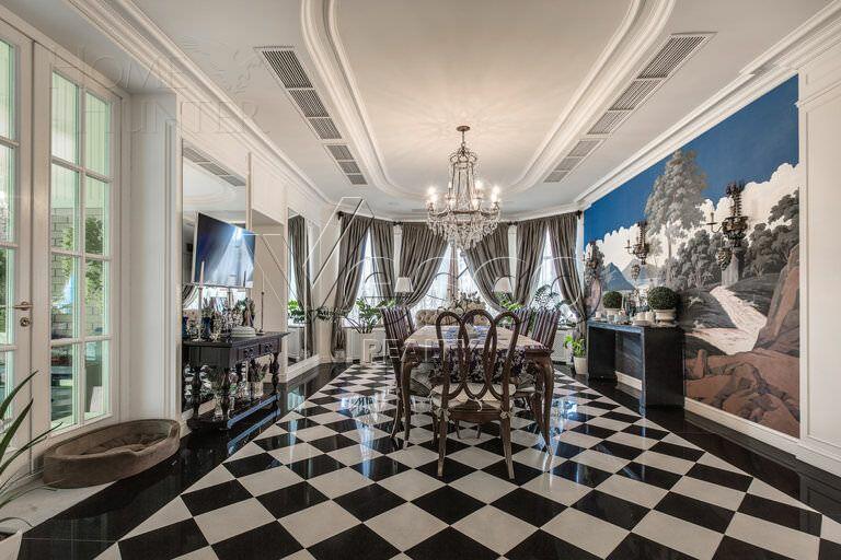 2-этажный коттедж 1 200 м² с отделкой