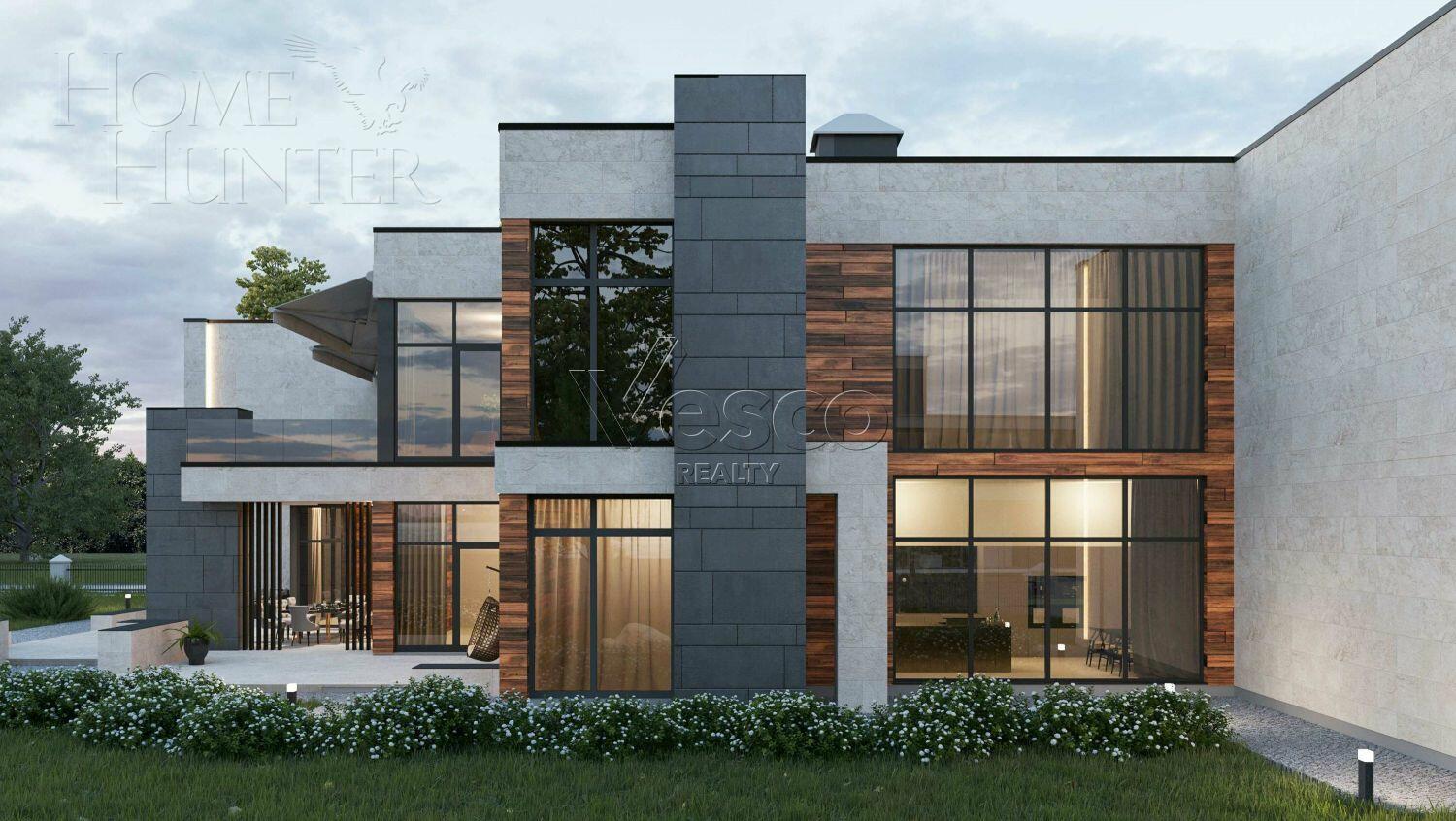 2-этажный коттедж 874.1 м² без отделки