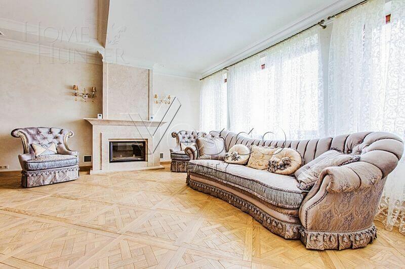 2-этажный коттедж 500 м² с отделкой