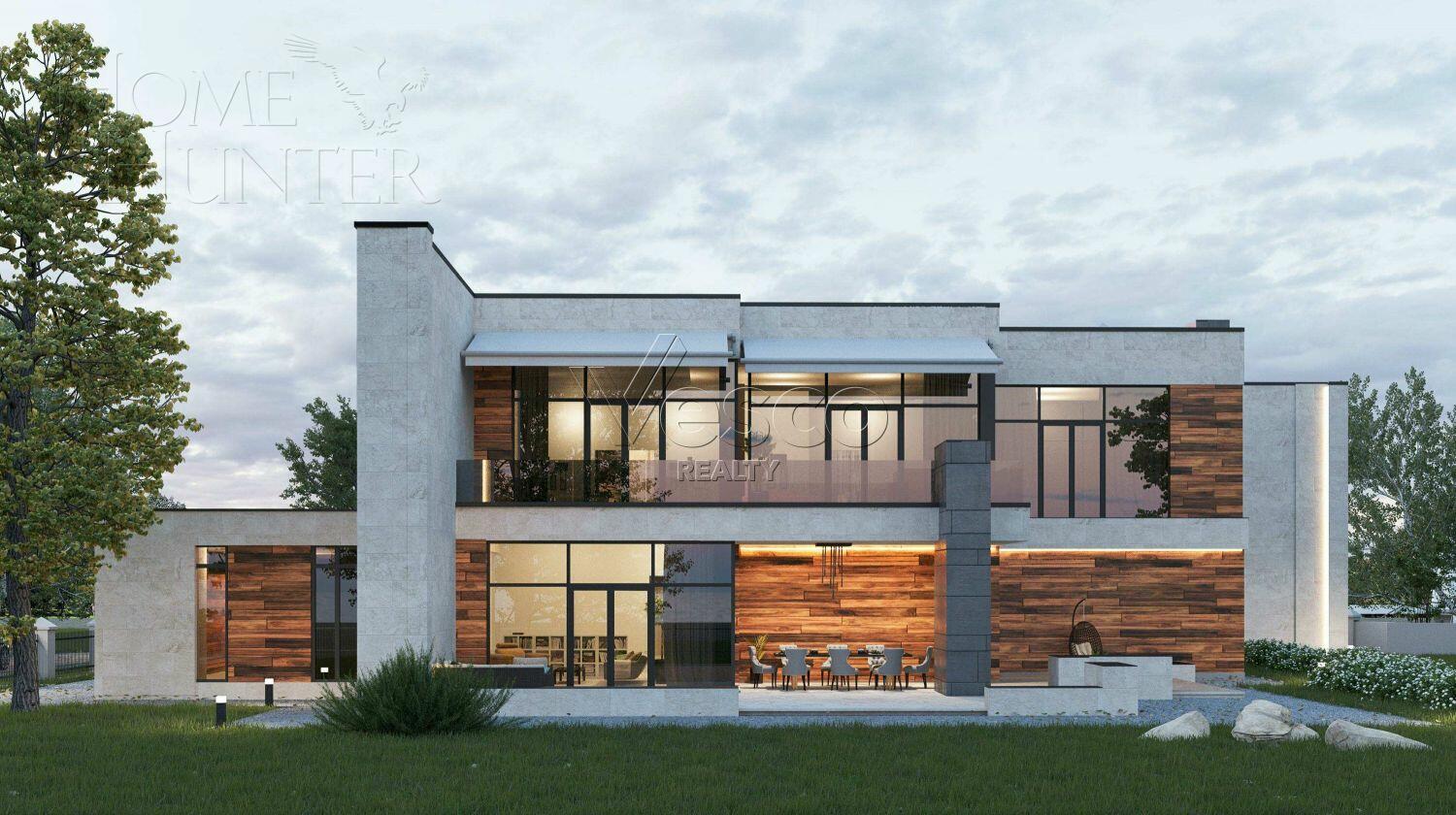 2-этажный коттедж 874.1 м² без отделки