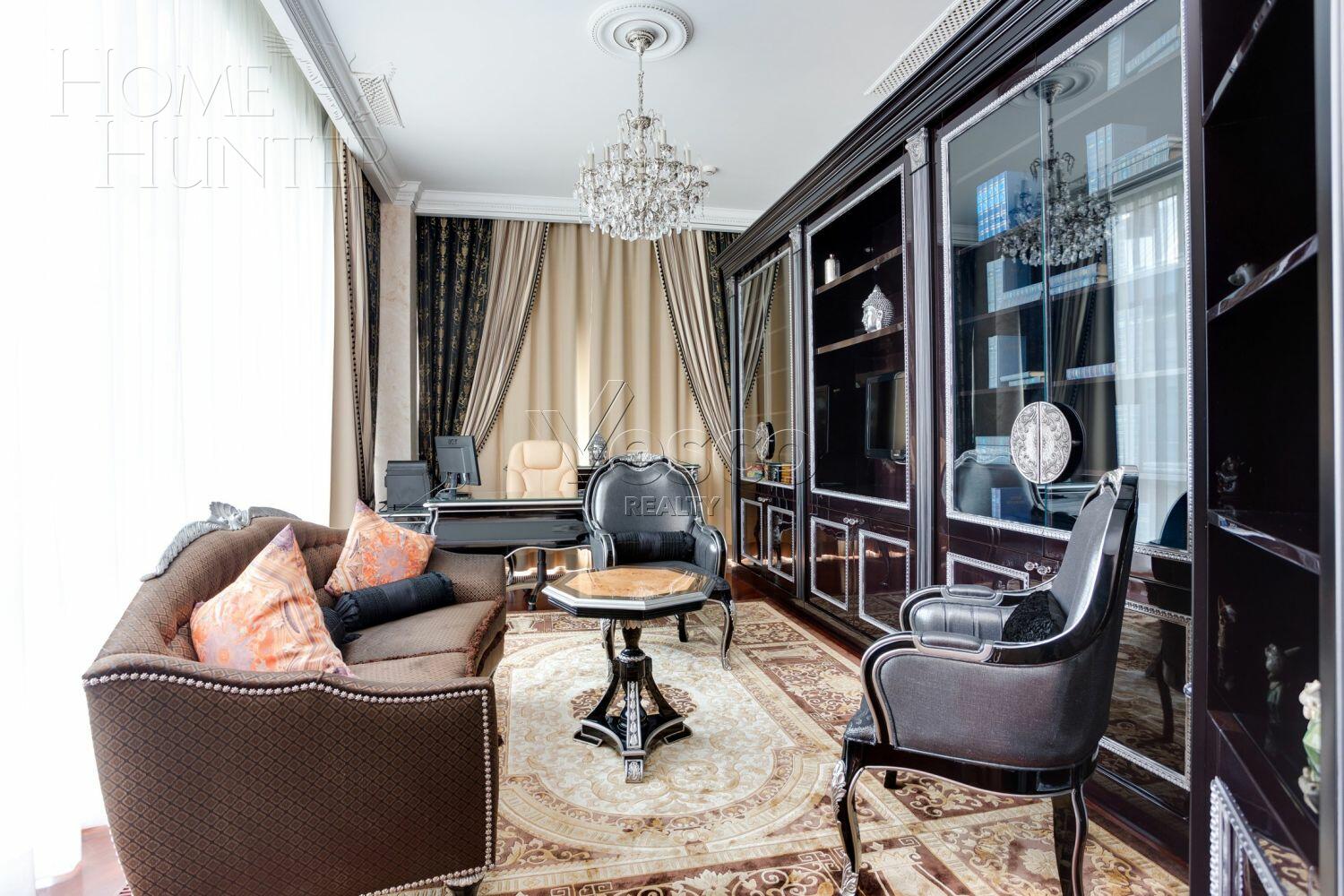 2-УРОВНЕВАЯ КВАРТИРА С ОТДЕЛКОЙ 332 М² НА 30 ЭТАЖЕ