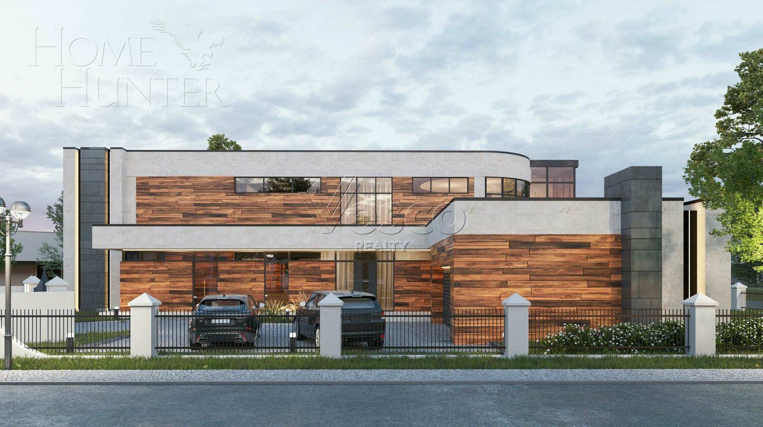 2-этажный коттедж 874.1 м² без отделки