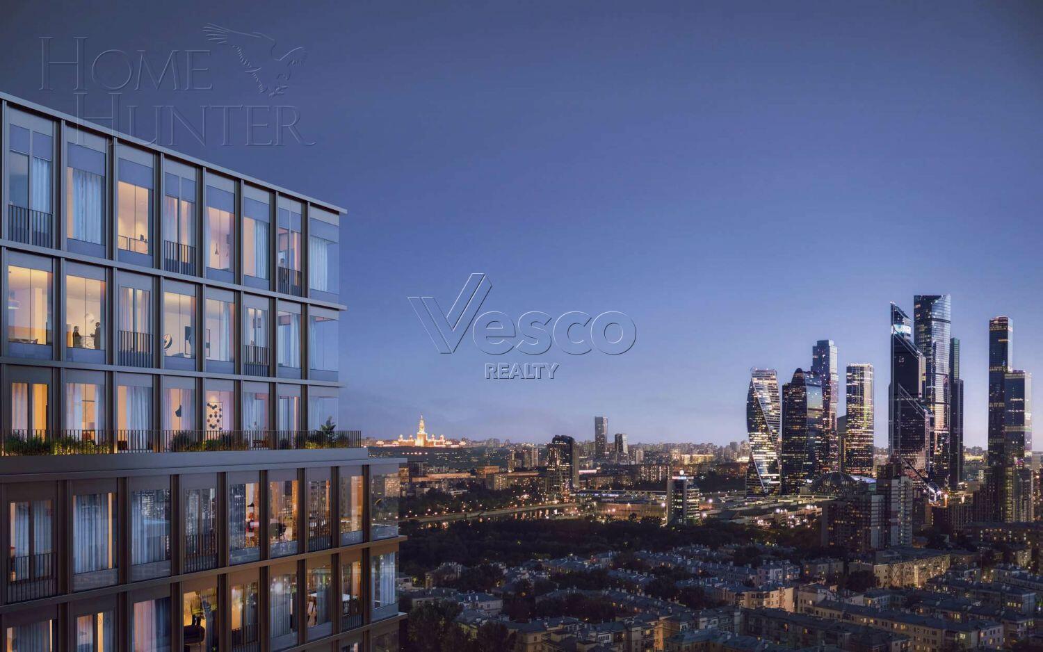 4-КОМН. ПЕНТХАУС С ОТДЕЛКОЙ 237 М² НА 15 ЭТАЖЕ