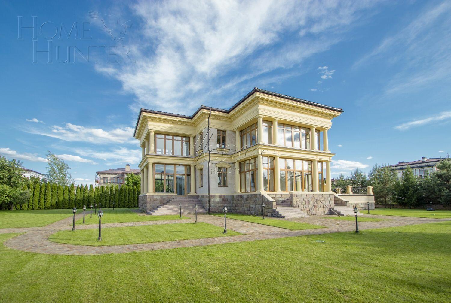 2-этажный коттедж 800 м² с отделкой