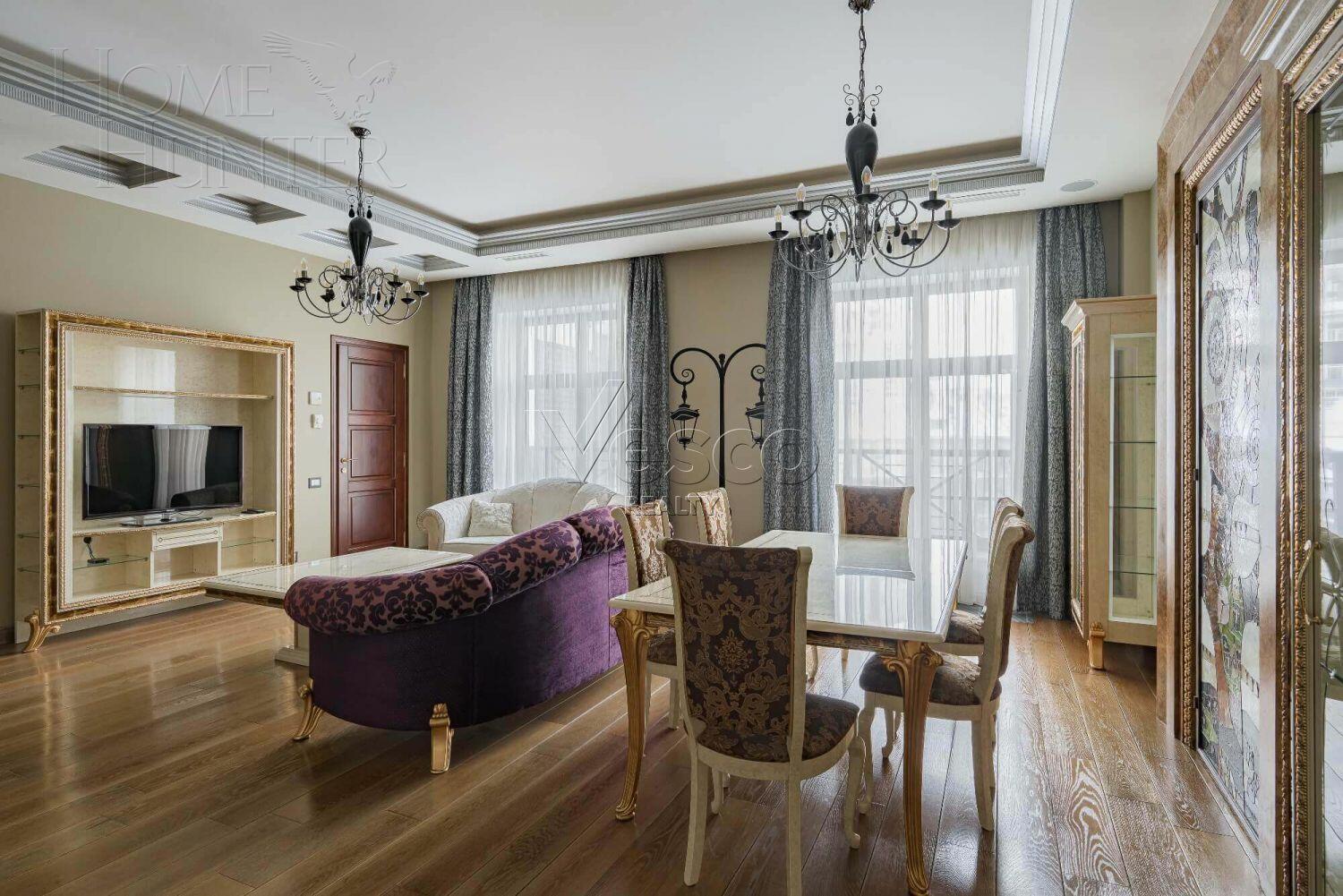 4-КОМН. КВАРТИРА С ОТДЕЛКОЙ 158.4 М² НА 4 ЭТАЖЕ