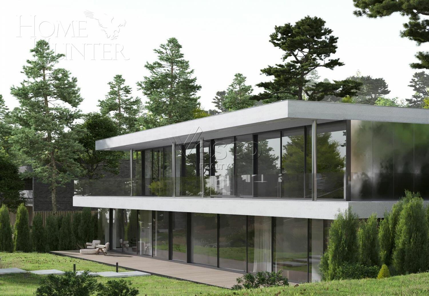 2-этажный коттедж 584 м² без отделки