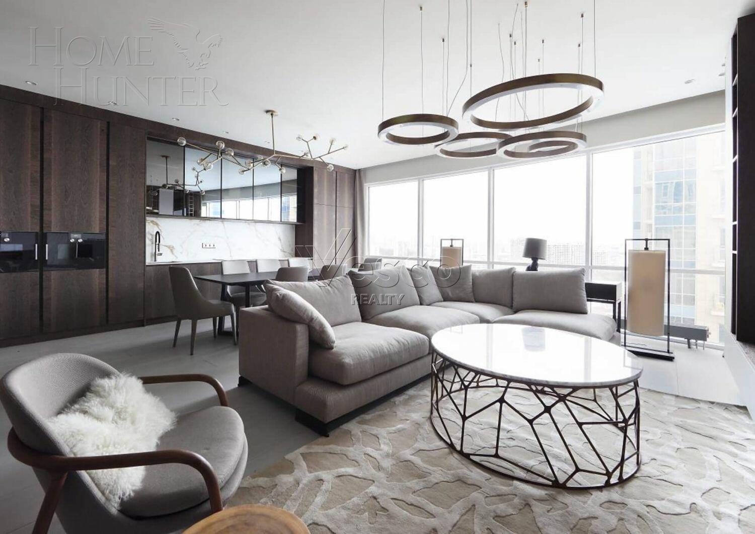 4-КОМН. КВАРТИРА С ОТДЕЛКОЙ 212 М² НА 21 ЭТАЖЕ