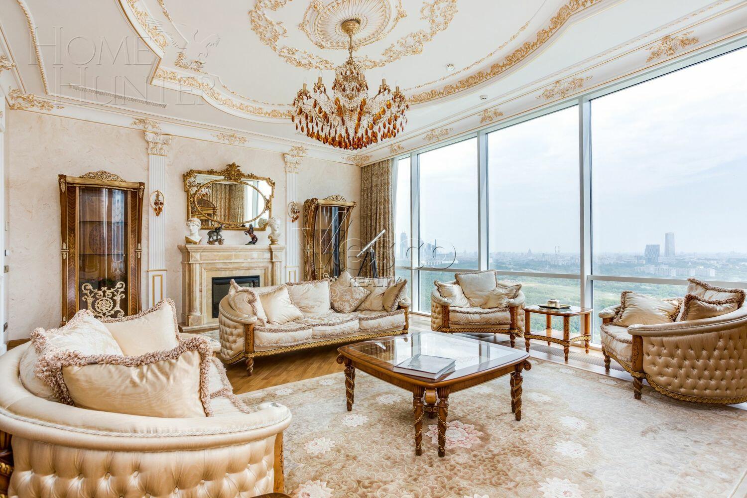 2-УРОВНЕВАЯ КВАРТИРА С ОТДЕЛКОЙ 332 М² НА 30 ЭТАЖЕ