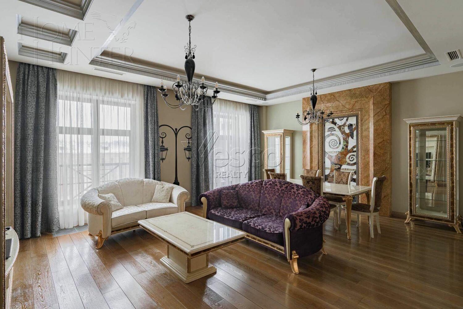 4-КОМН. КВАРТИРА С ОТДЕЛКОЙ 158.4 М² НА 4 ЭТАЖЕ