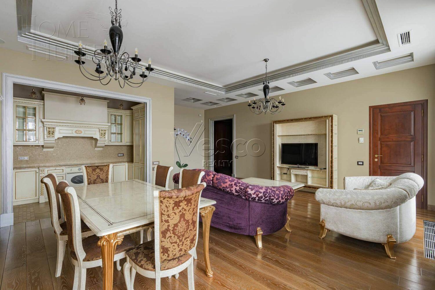 4-КОМН. КВАРТИРА С ОТДЕЛКОЙ 158.4 М² НА 4 ЭТАЖЕ