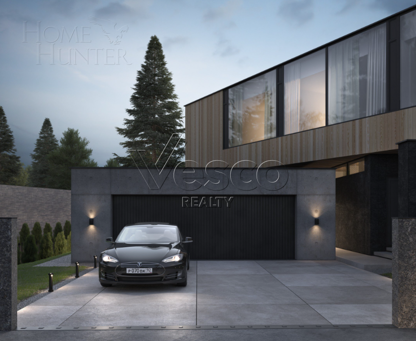 2-этажный коттедж 346.3 м² без отделки