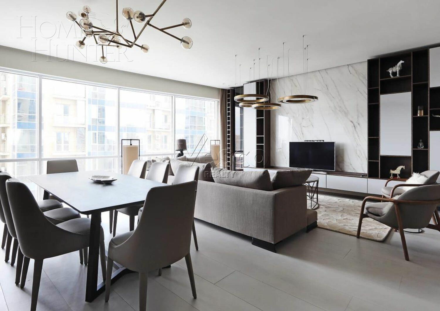 4-КОМН. КВАРТИРА С ОТДЕЛКОЙ 212 М² НА 21 ЭТАЖЕ