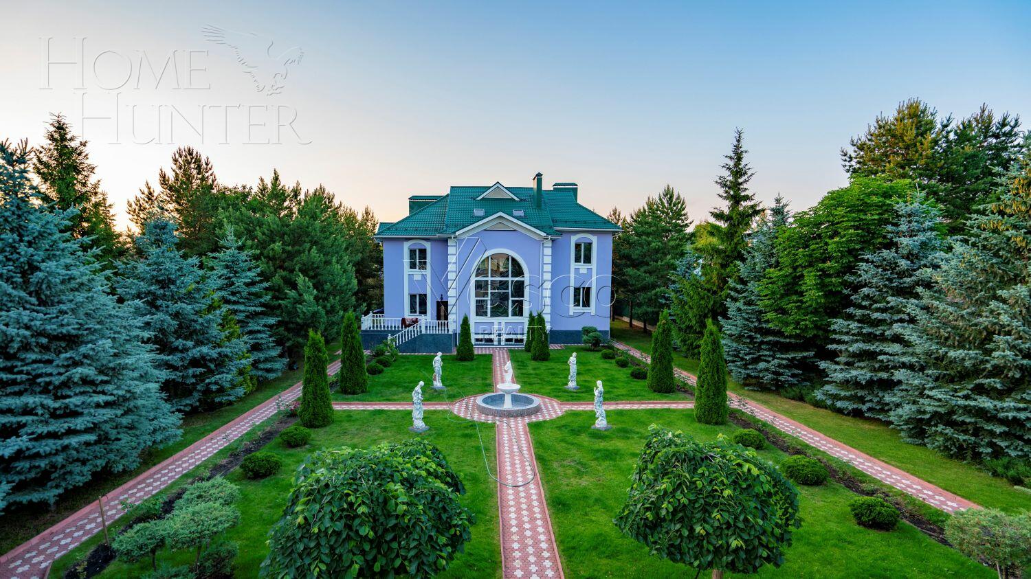 2-этажный коттедж 750 м² с отделкой