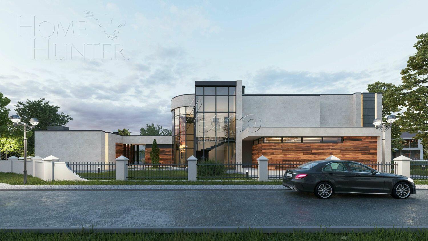 2-этажный коттедж 874.1 м² без отделки