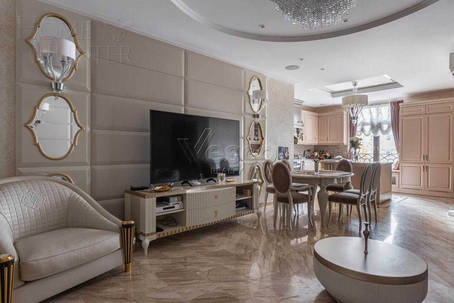 5-КОМН. КВАРТИРА С ОТДЕЛКОЙ 202 М² НА 5 ЭТАЖЕ