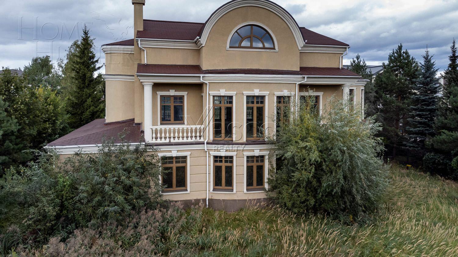 2-этажный коттедж 600 м² без отделки