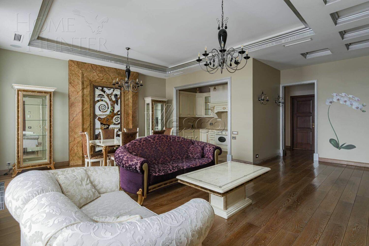 4-КОМН. КВАРТИРА С ОТДЕЛКОЙ 158.4 М² НА 4 ЭТАЖЕ