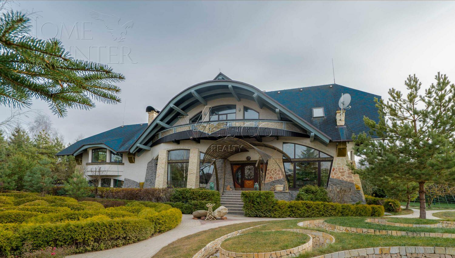 2-этажный коттедж 630 м² с отделкой