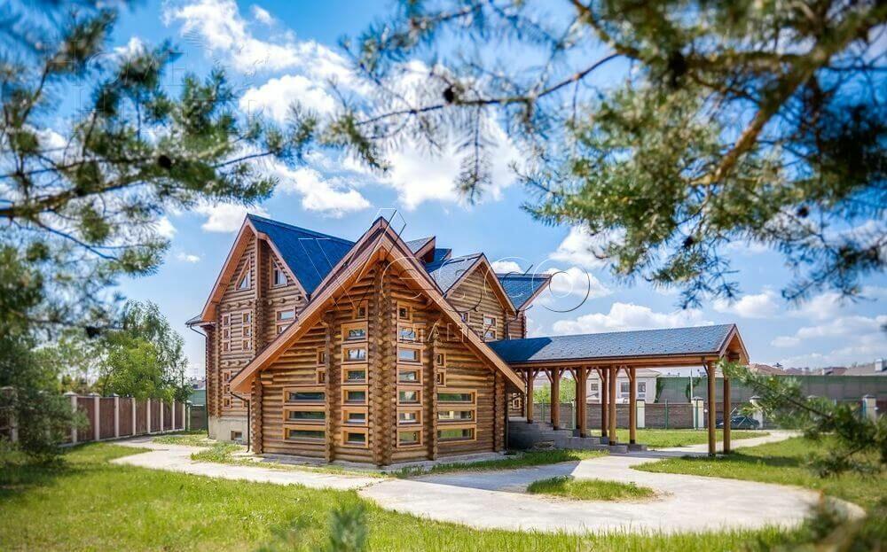 2-этажный коттедж 1 000 м² без отделки