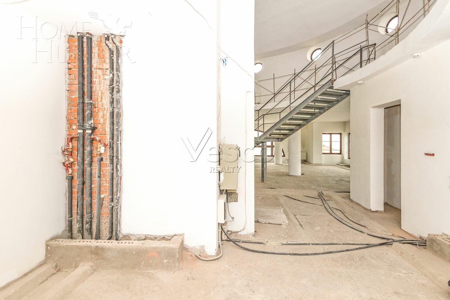 2-УРОВНЕВЫЙ ПЕНТХАУС БЕЗ ОТДЕЛКИ 640 М² НА 6 ЭТАЖЕ