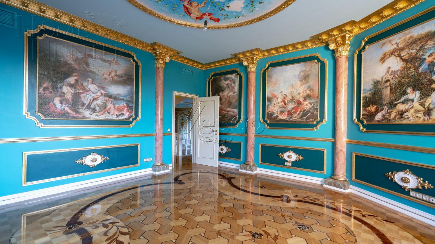 2-этажный коттедж 750 м² с отделкой