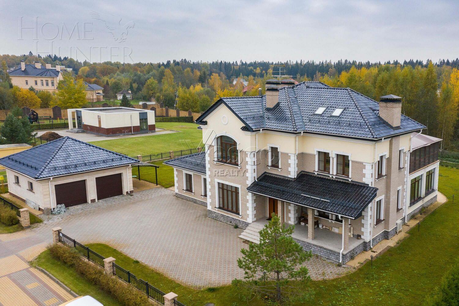 2-этажный коттедж 1 000 м² с отделкой