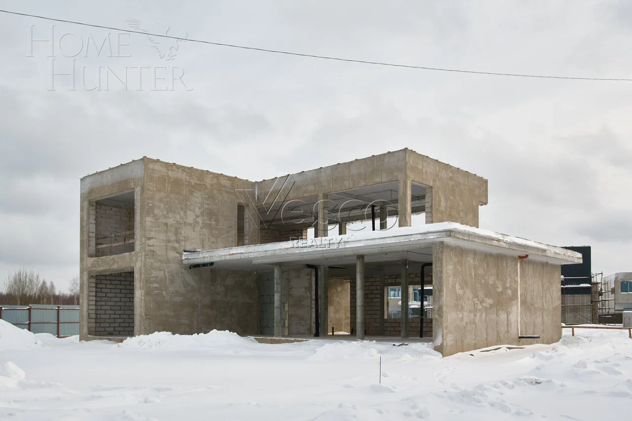 2-этажный коттедж 581 м² без отделки