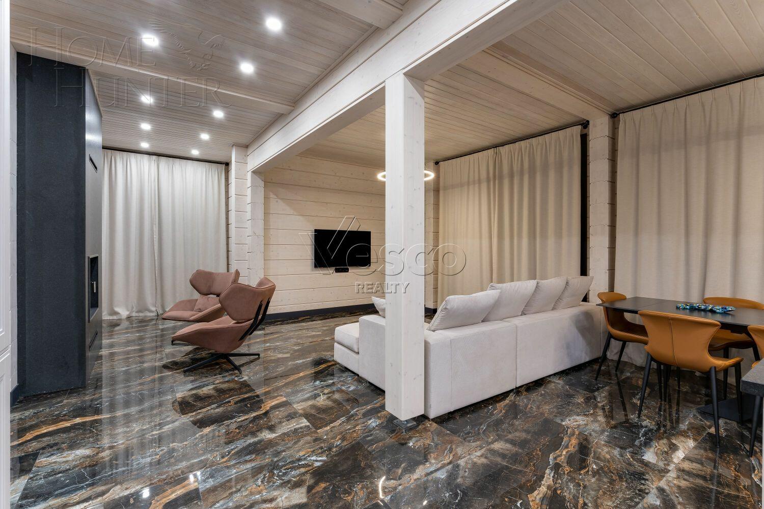 2-этажный коттедж 236 м² с отделкой