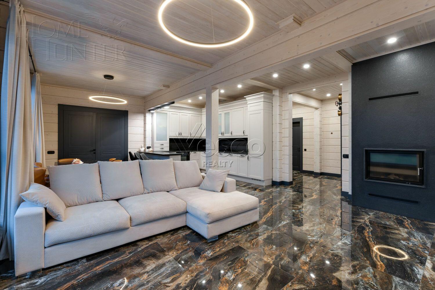 2-этажный коттедж 236 м² с отделкой