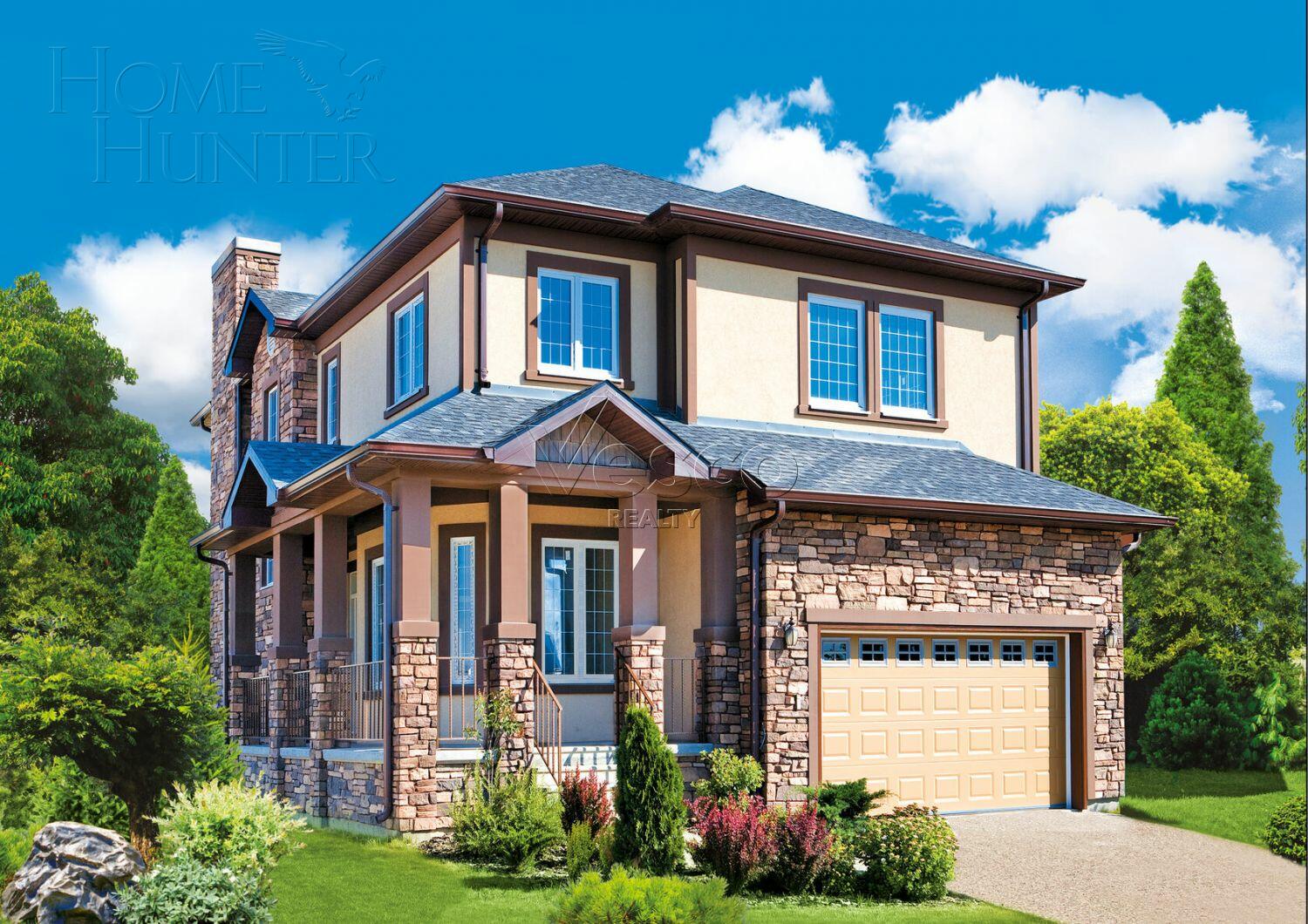 2-этажный коттедж 428 м² без отделки