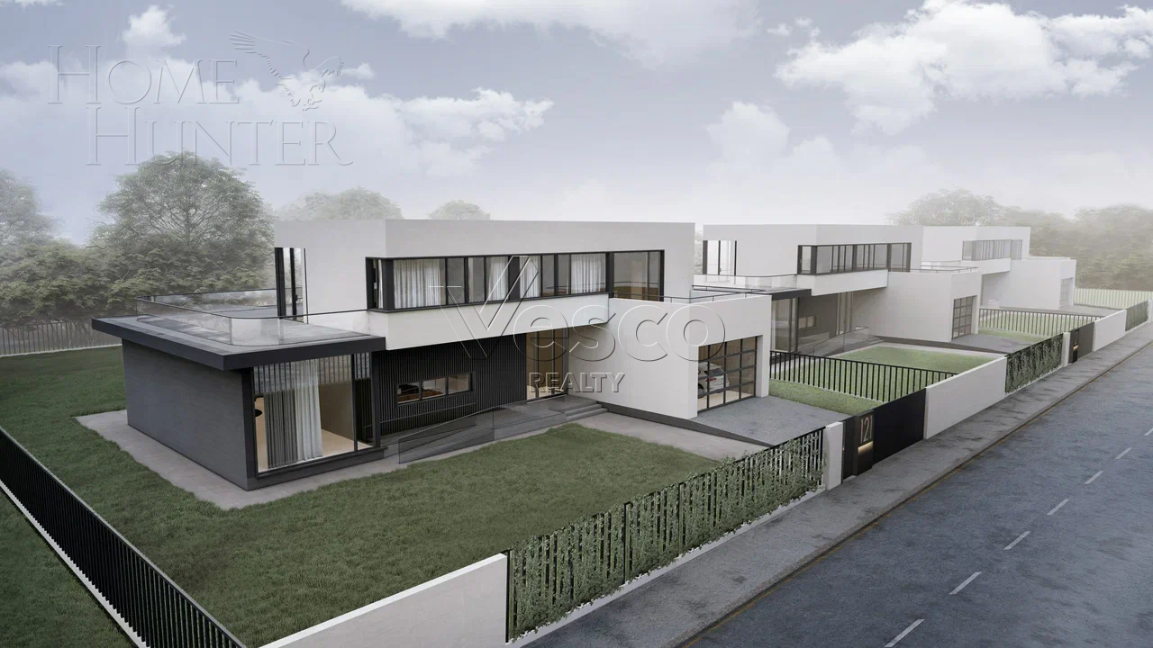 2-этажный коттедж 581 м² без отделки