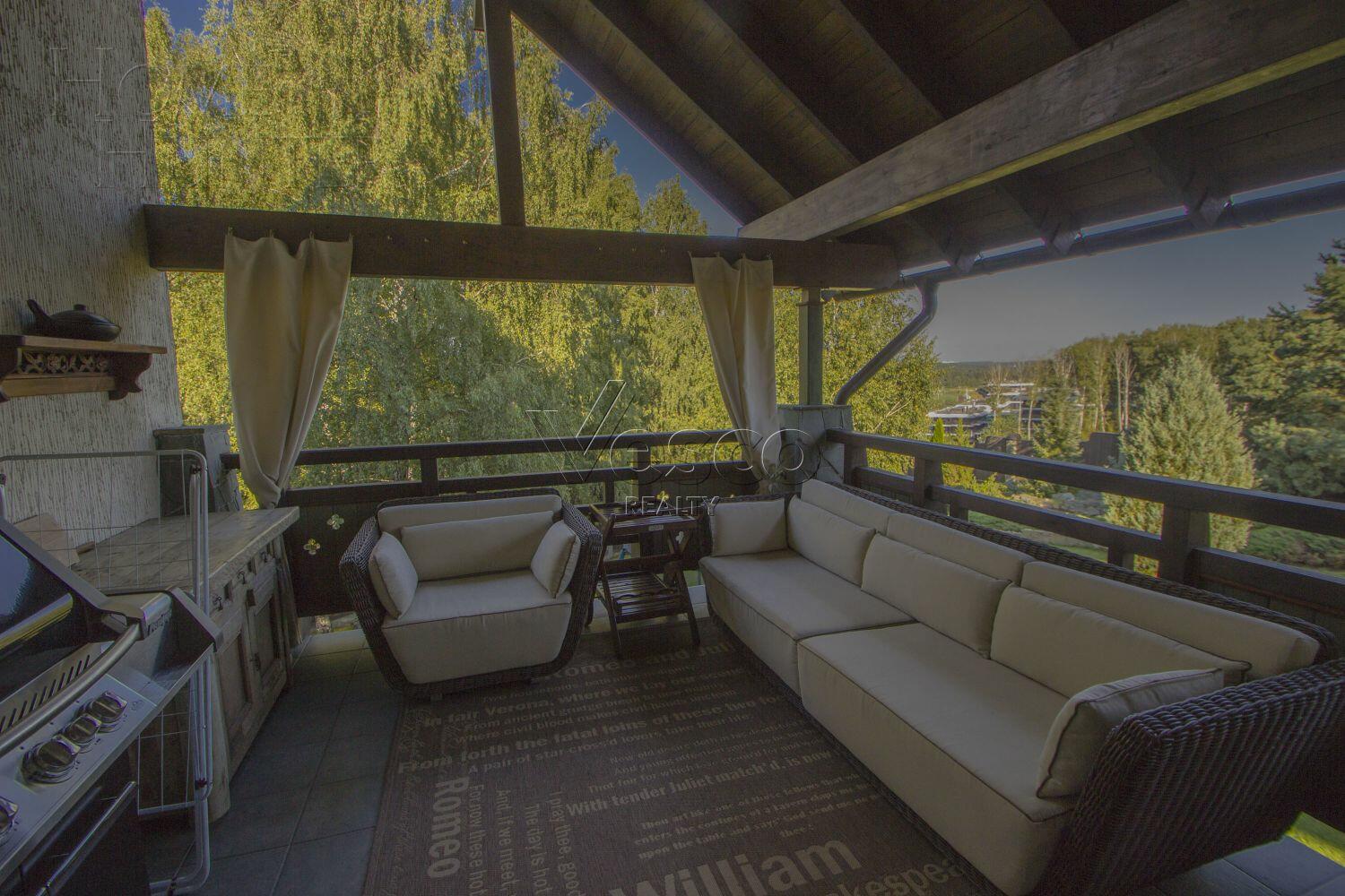 2-этажный коттедж 560 м² с отделкой