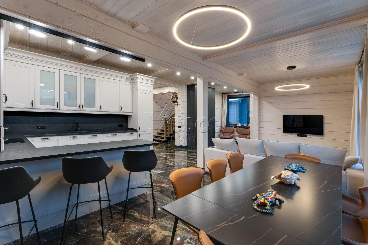 2-этажный коттедж 236 м² с отделкой