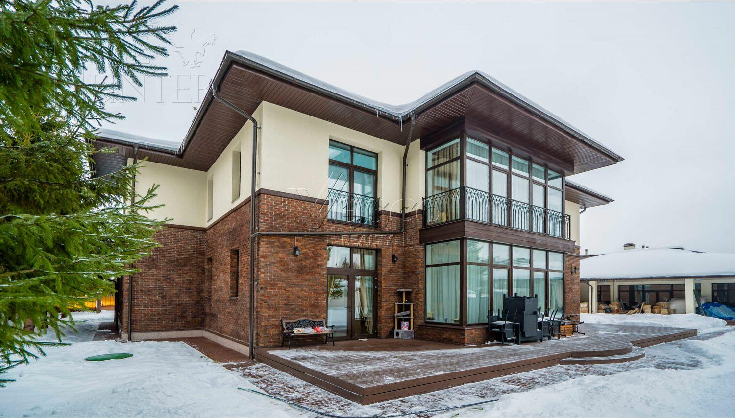 2-этажный коттедж 866 м² с отделкой