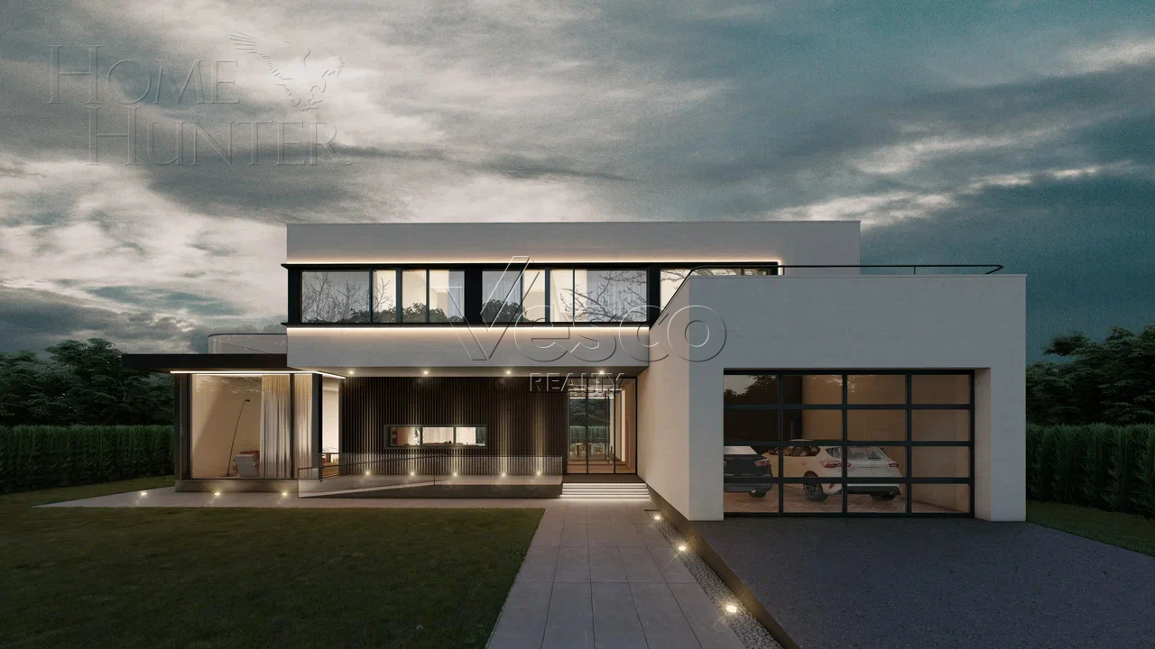 2-этажный коттедж 581 м² без отделки