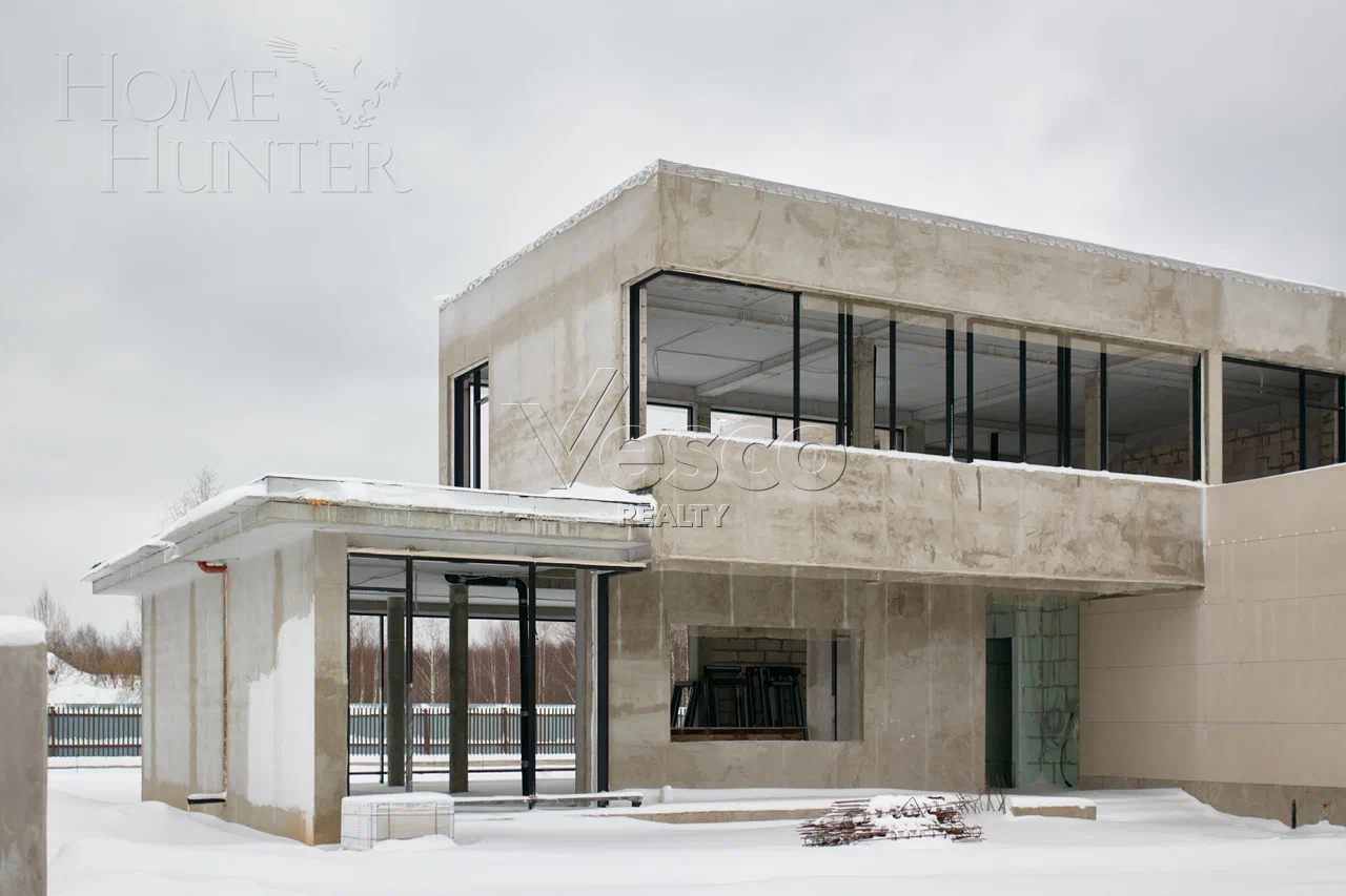 2-этажный коттедж 581 м² без отделки