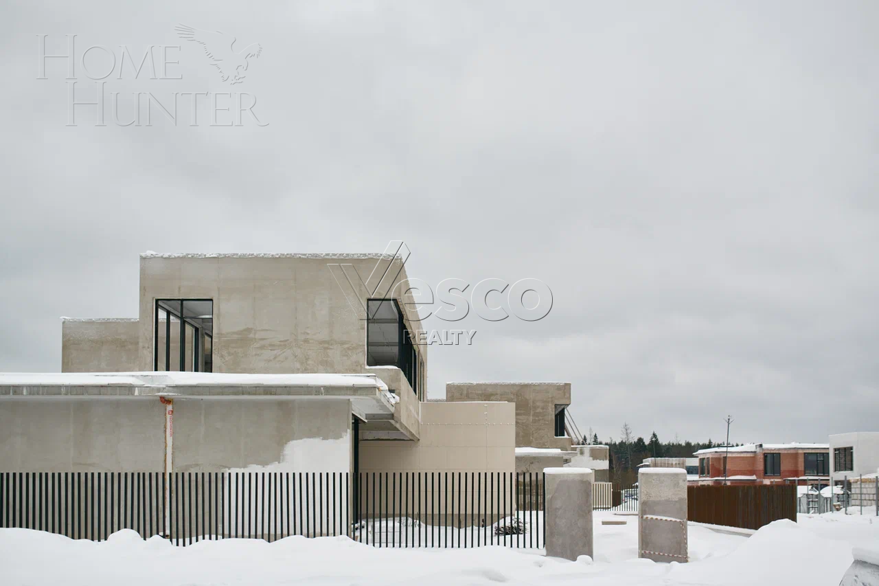 2-этажный коттедж 581 м² без отделки