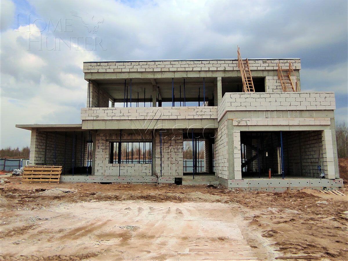 2-этажный коттедж 581 м² без отделки