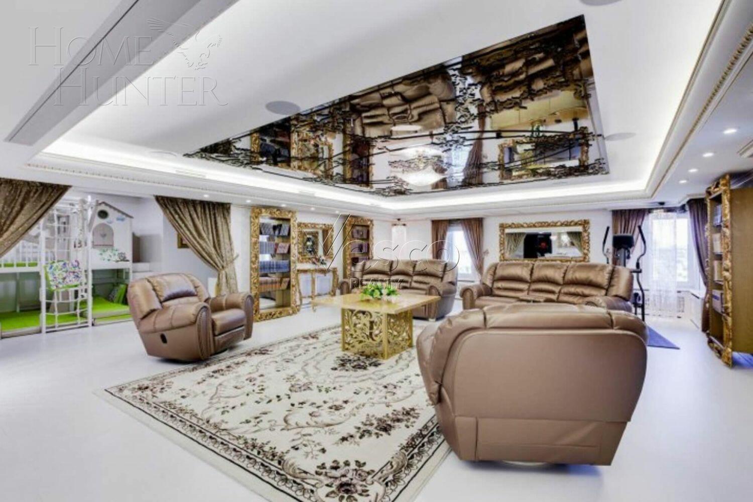 2-УРОВНЕВАЯ КВАРТИРА С ОТДЕЛКОЙ 721 М² НА 15 ЭТАЖЕ