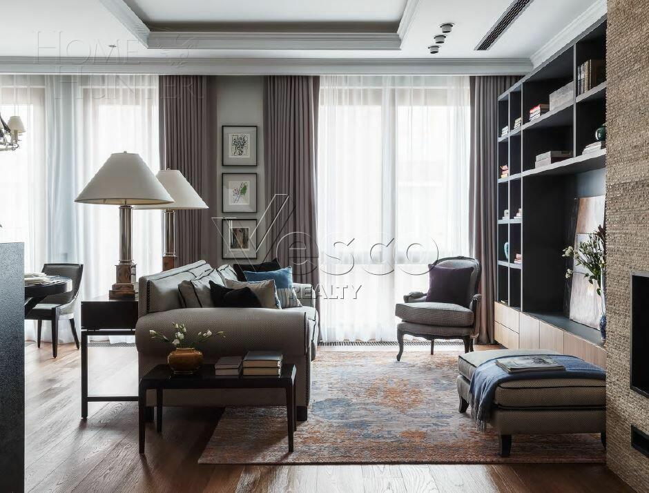 2-КОМН. КВАРТИРА С ОТДЕЛКОЙ 96 М² НА 6 ЭТАЖЕ