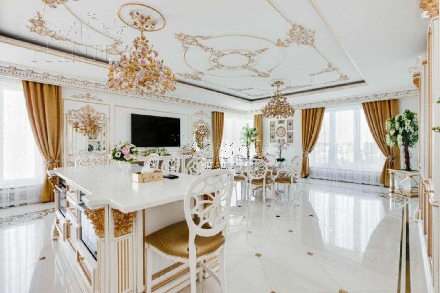 2-УРОВНЕВАЯ КВАРТИРА С ОТДЕЛКОЙ 721 М² НА 15 ЭТАЖЕ