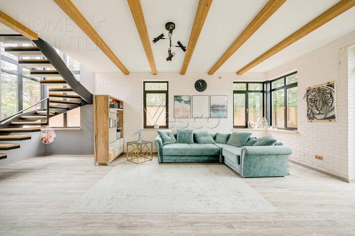 2-этажный коттедж 183 м² с отделкой