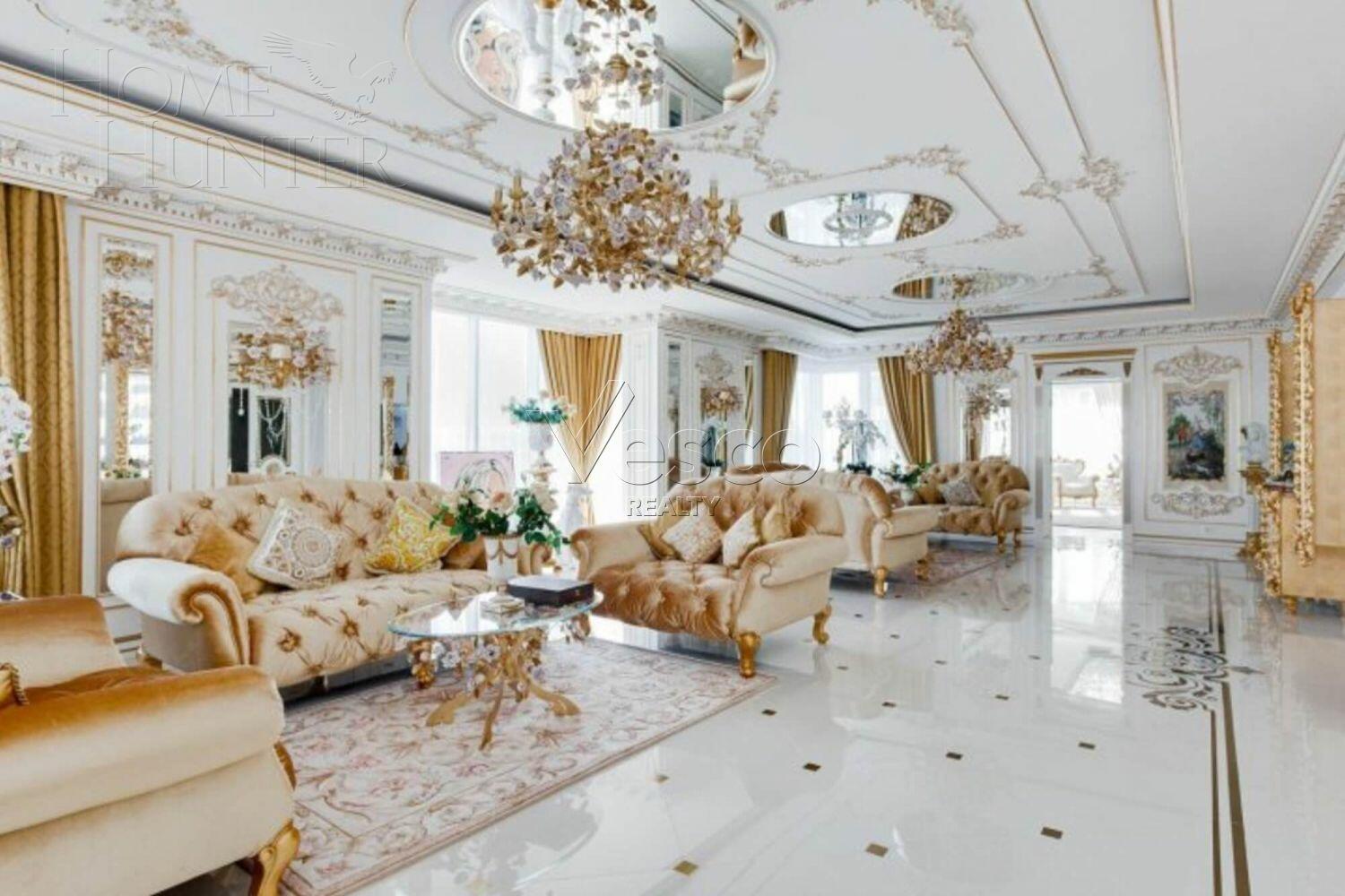 2-УРОВНЕВАЯ КВАРТИРА С ОТДЕЛКОЙ 721 М² НА 15 ЭТАЖЕ