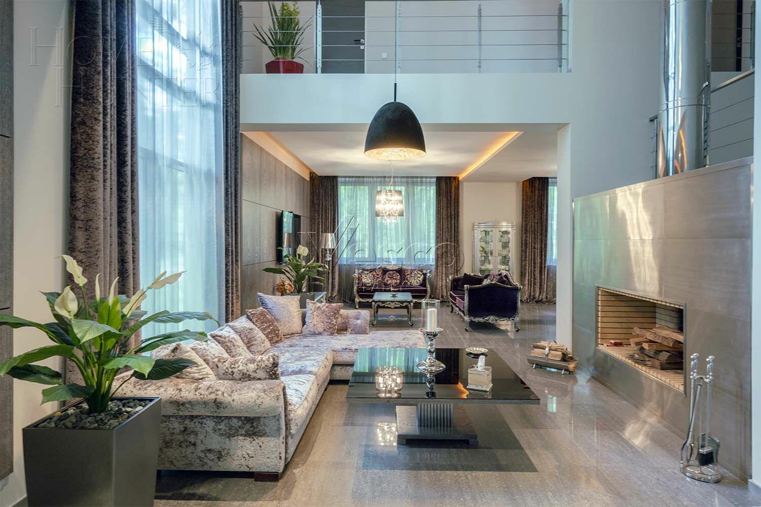 2-этажный коттедж 1 518 м² с отделкой