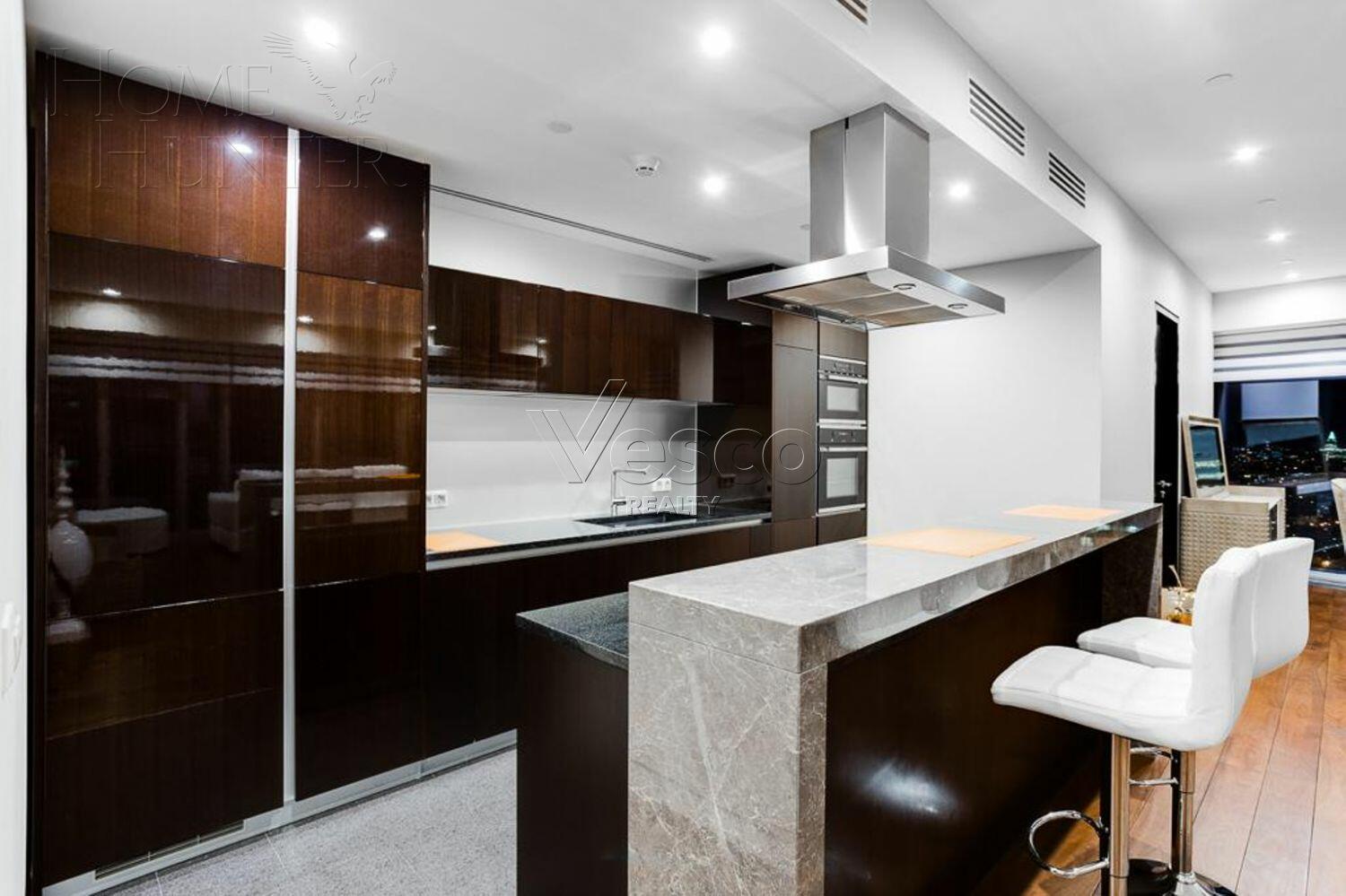 3-КОМН. АПАРТАМЕНТЫ С ОТДЕЛКОЙ 170 М² НА 37 ЭТАЖЕ