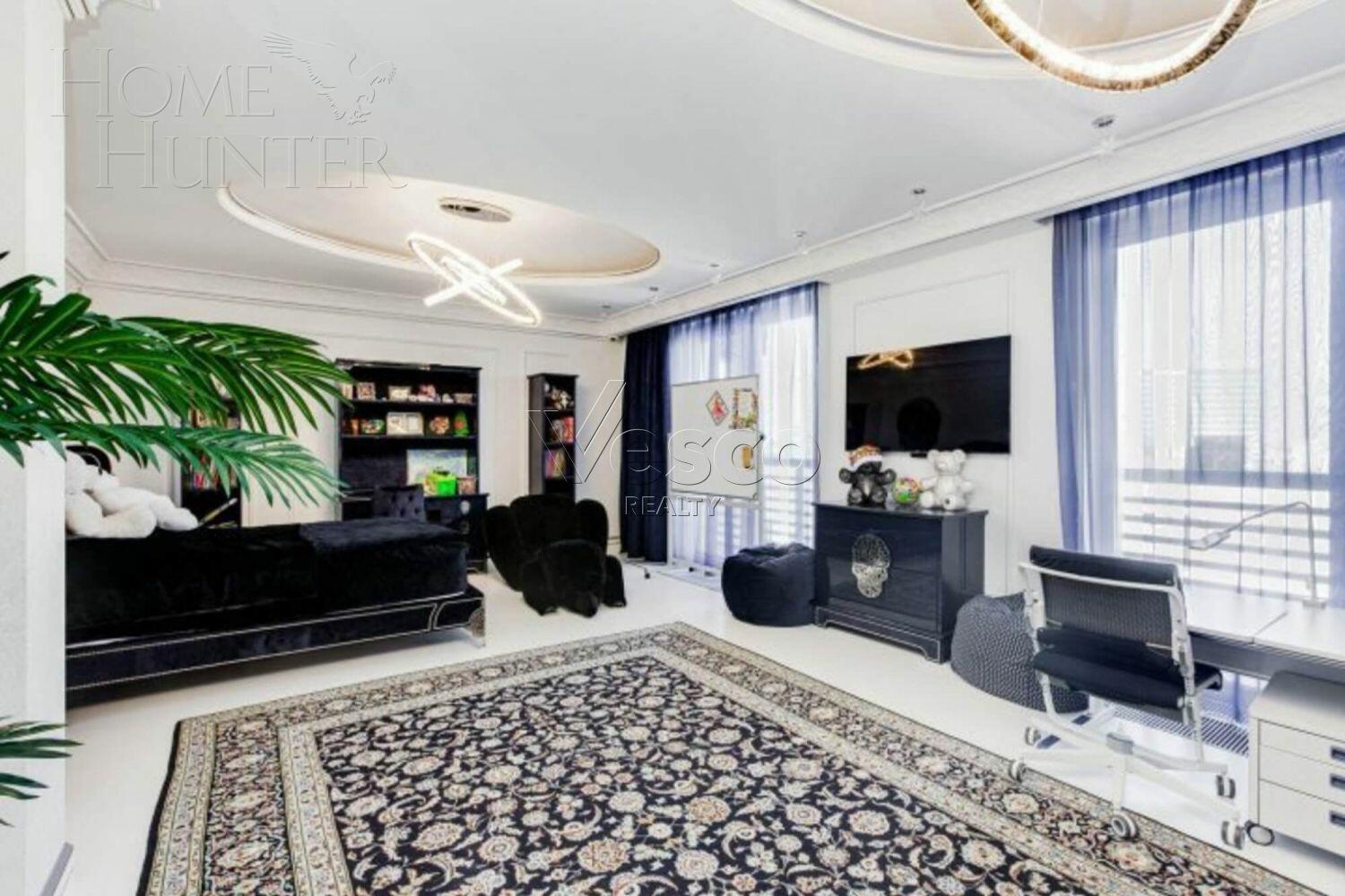 2-УРОВНЕВАЯ КВАРТИРА С ОТДЕЛКОЙ 721 М² НА 15 ЭТАЖЕ