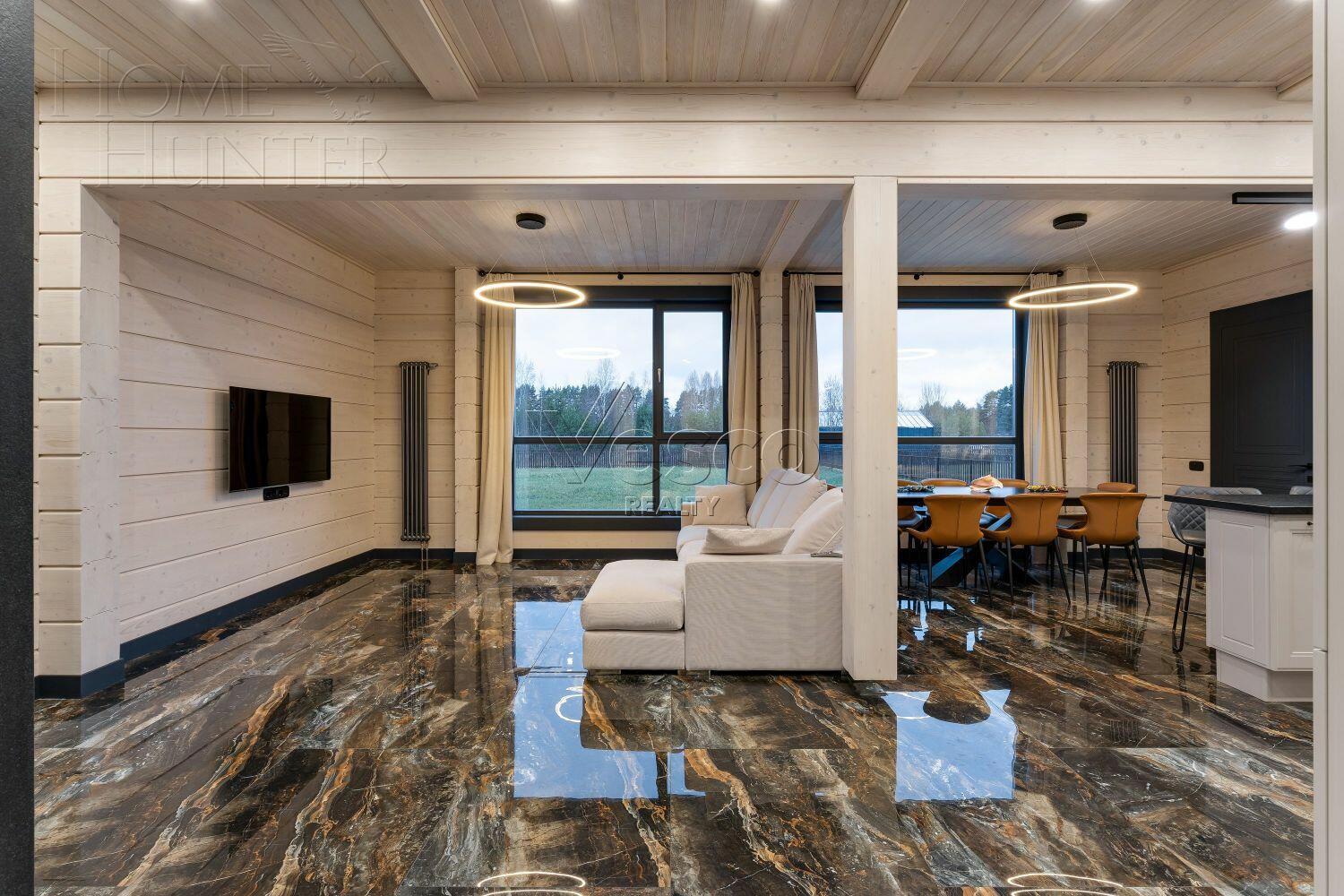 2-этажный коттедж 236 м² с отделкой