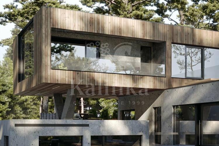 2-этажный коттедж 528.2 м² без отделки