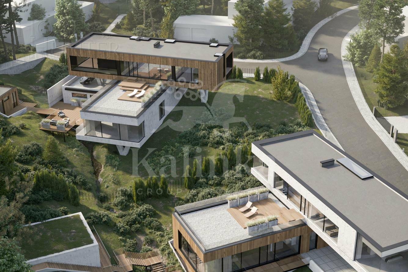 2-этажный коттедж 528.2 м² без отделки